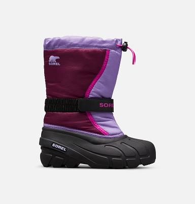 Sorel Flurry Boots - Kids Boys Boots Purple AU693804 Australia